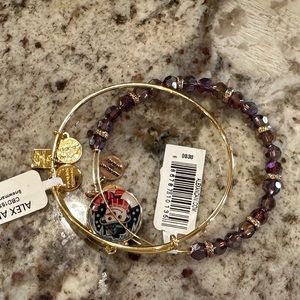 Alex and Ani set of bracelets